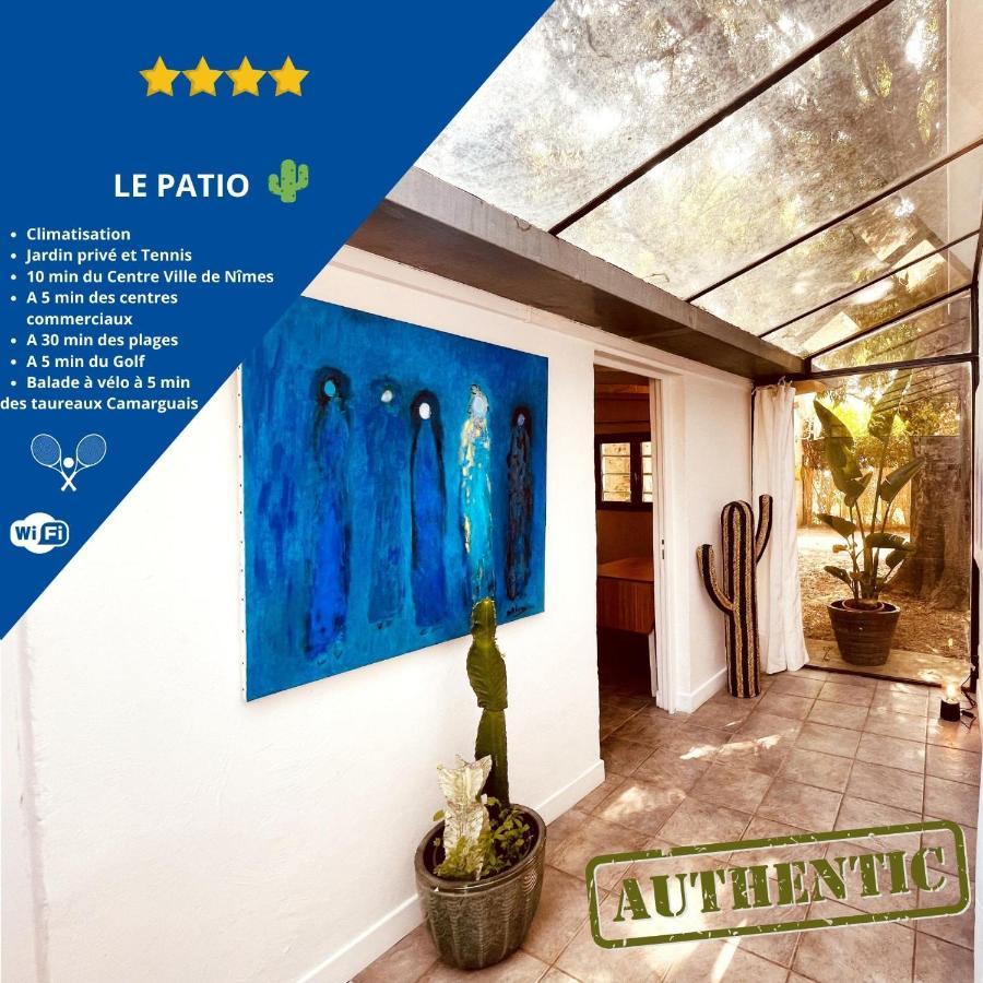Le Patio, Jardin Privatif, Tennis 尼姆 外观 照片